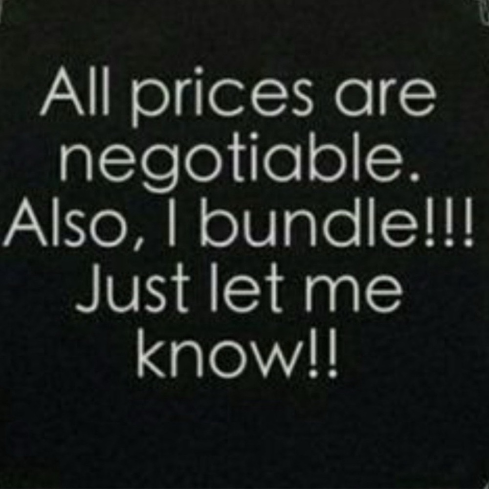Negotiable Prices Sign